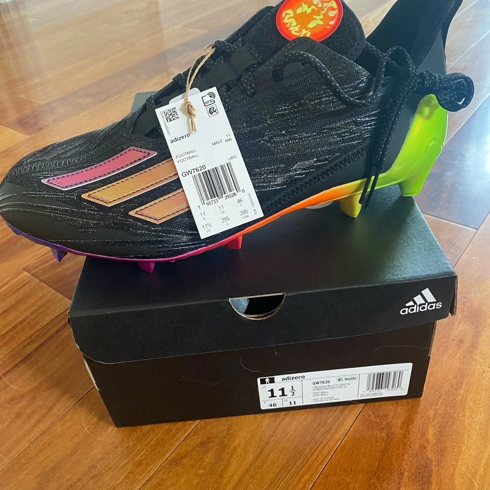 Adidas Adizero football cleats emoji